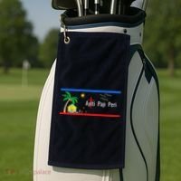 Ayiti Pap Peri (Haiti Will Not Perish) Golf Towel thumb 2
