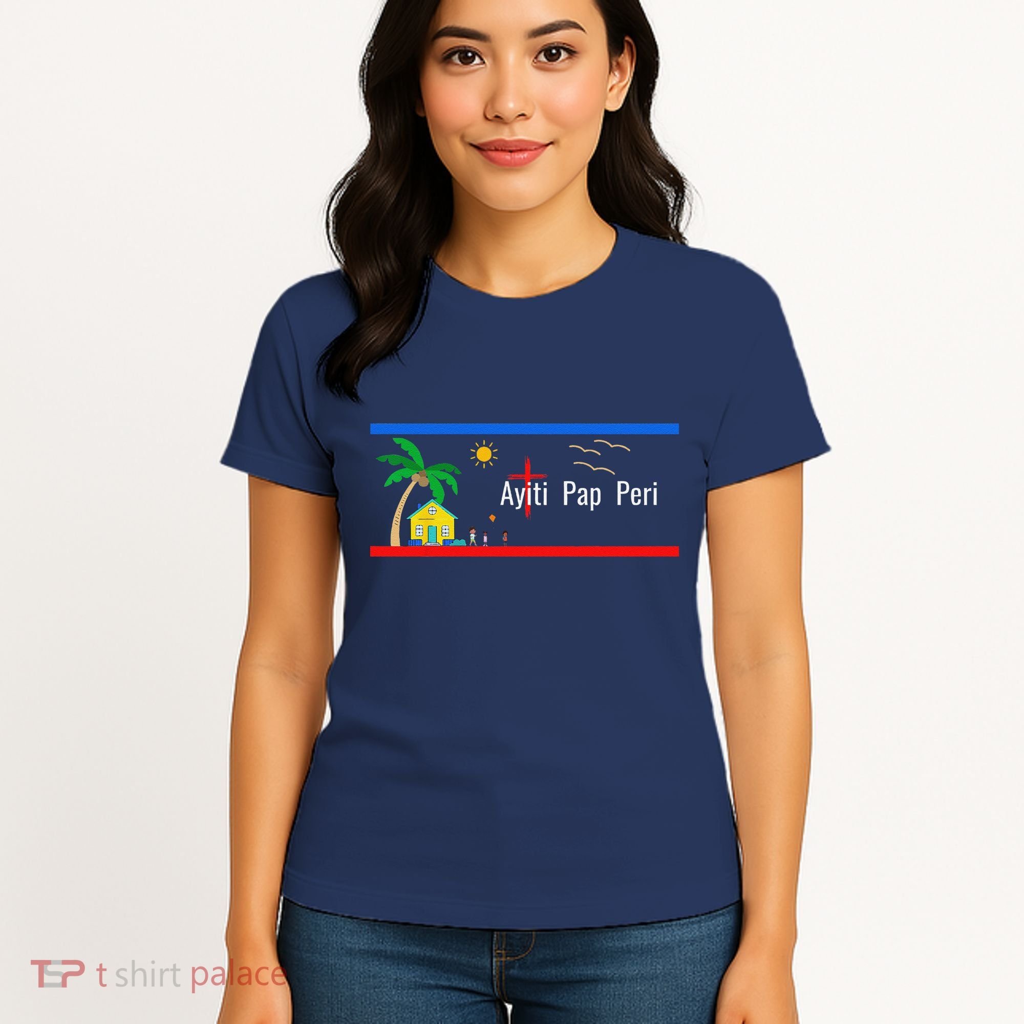 Ayiti Pap Peri (Haiti Will Not Perish) Women's T-Shirt