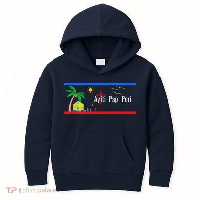 Ayiti Pap Peri (Haiti Will Not Perish) Kids Hoodie