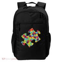 Autism Puzzle Piece Gift Backpack thumb 0