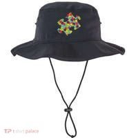 Autism Puzzle Piece Gift Bucket Hat thumb 0