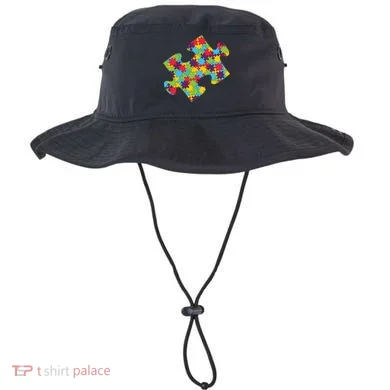 Autism Puzzle Piece Gift Bucket Hat