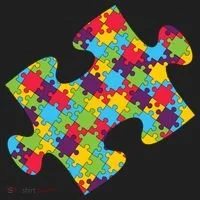 Autism Puzzle Piece Gift Beanie thumb 2