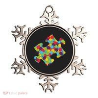 Autism Puzzle Piece Gift Ornament thumb 0