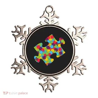 Autism Puzzle Piece Gift Ornament