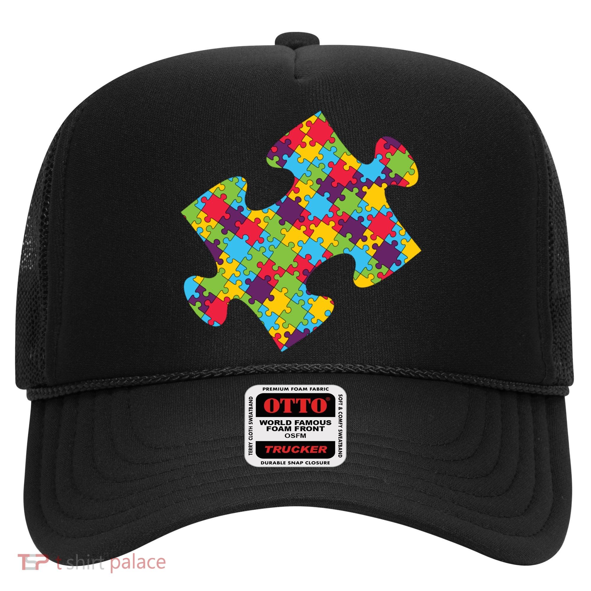 Autism Puzzle Piece Gift Hat