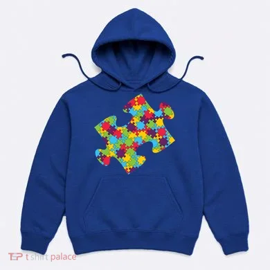 Autism Puzzle Piece Gift Hoodie