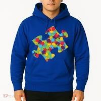 Autism Puzzle Piece Gift Hoodie thumb 2