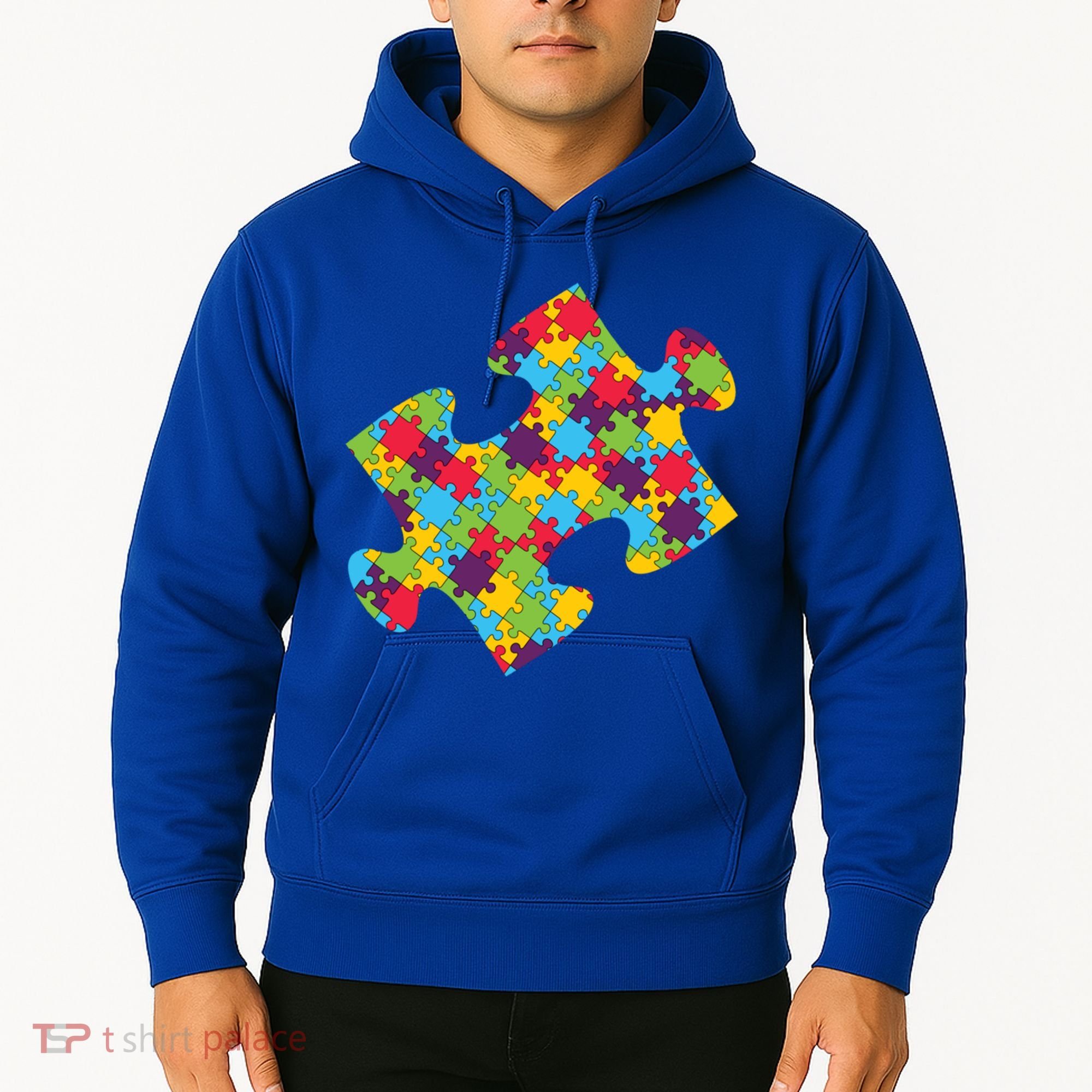 Autism Puzzle Piece Gift Hoodie