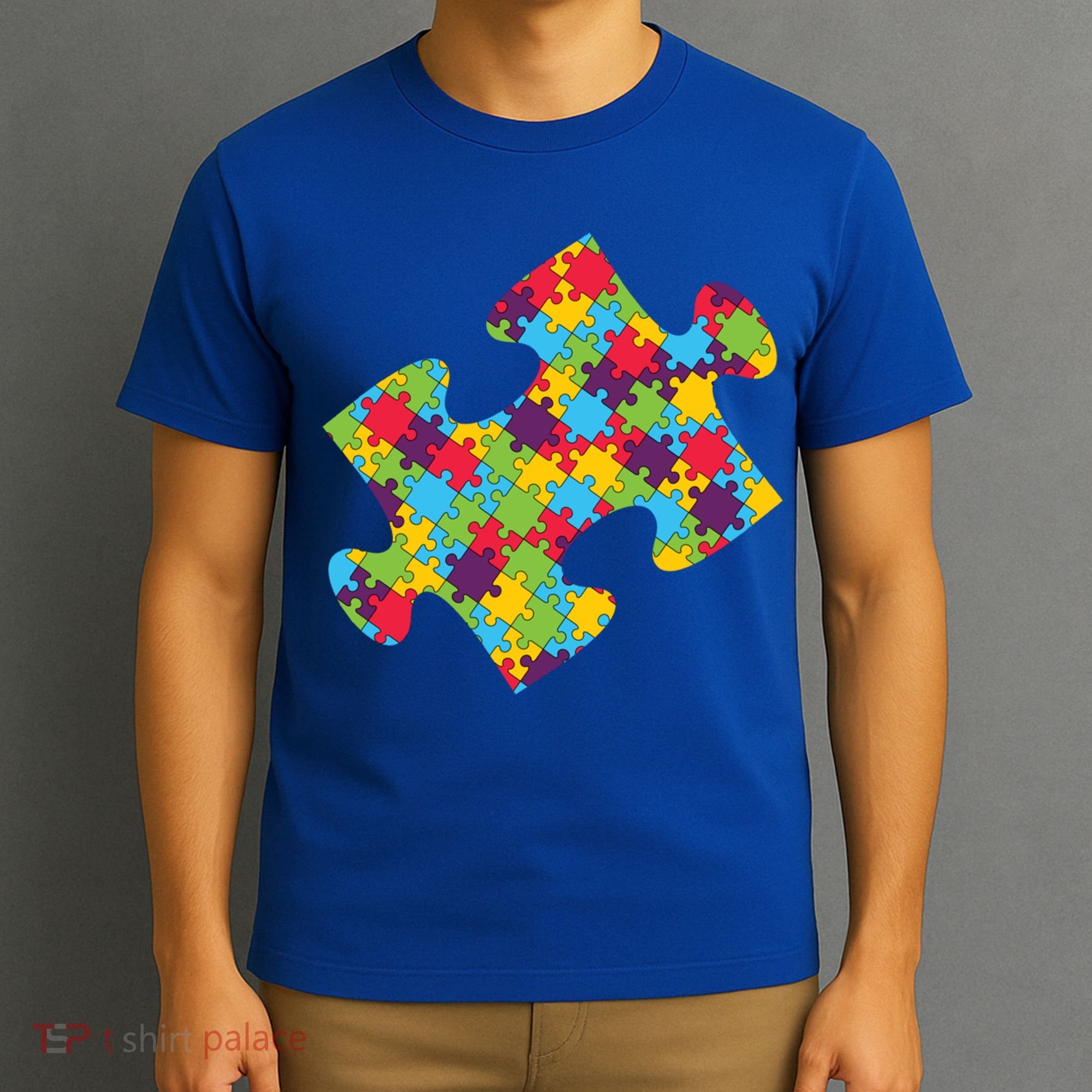 Autism Puzzle Piece Gift T-Shirt