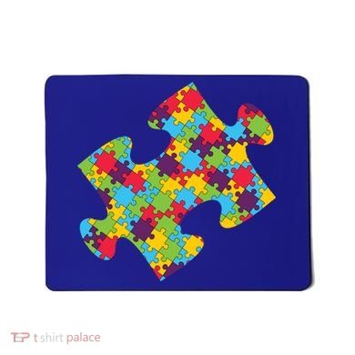 Autism Puzzle Piece Gift Mousepad
