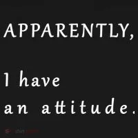 Apparently I Have An Attitude  Doggie Tank thumb 4