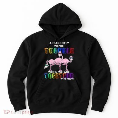 Apparently We're Trouble When We Are Together Hoodie