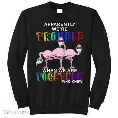Apparently We're Trouble When We Are Together Sweatshirt