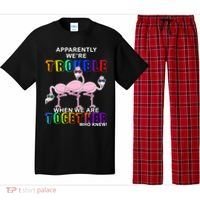 Apparently We're Trouble When We Are Together Pajama Set thumb 0