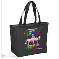 Apparently We're Trouble When We Are Together Tote Bag thumb 2