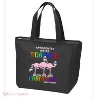 Apparently We're Trouble When We Are Together Tote Bag thumb 3