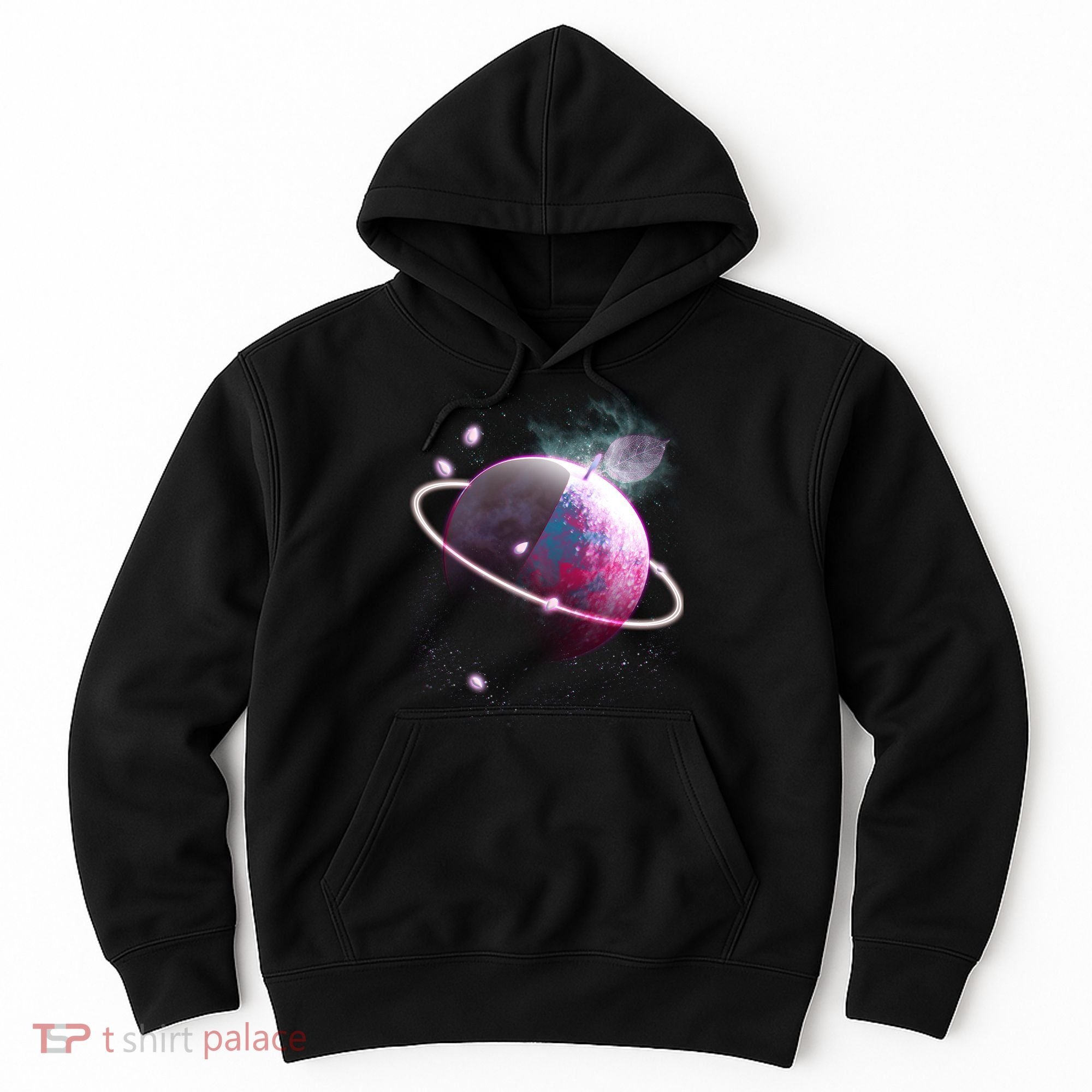 Apple Nebula Space Planet Hoodie