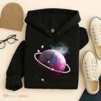 Apple Nebula Space Planet Hoodie thumb 4