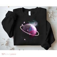 Apple Nebula Space Planet Sweatshirt thumb 2