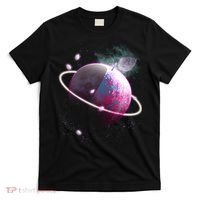 Apple Nebula Space Planet T-Shirt thumb 0