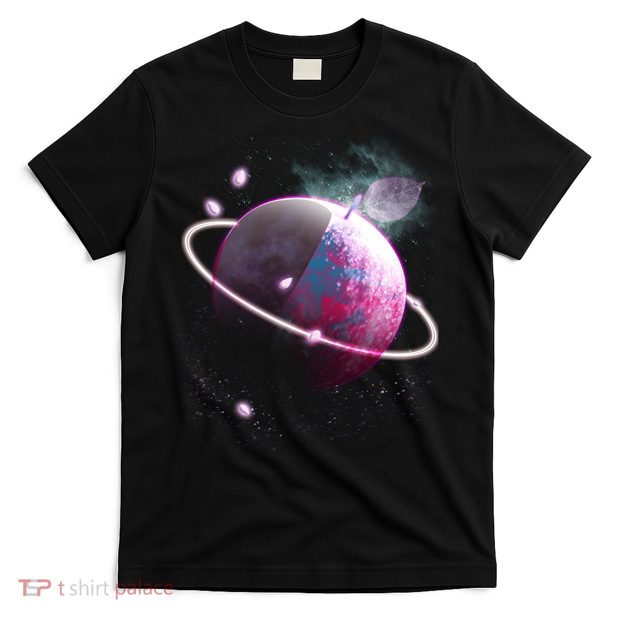 Apple Nebula Space Planet T-Shirt