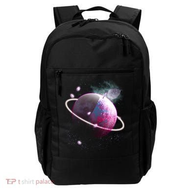 Apple Nebula Space Planet Backpack