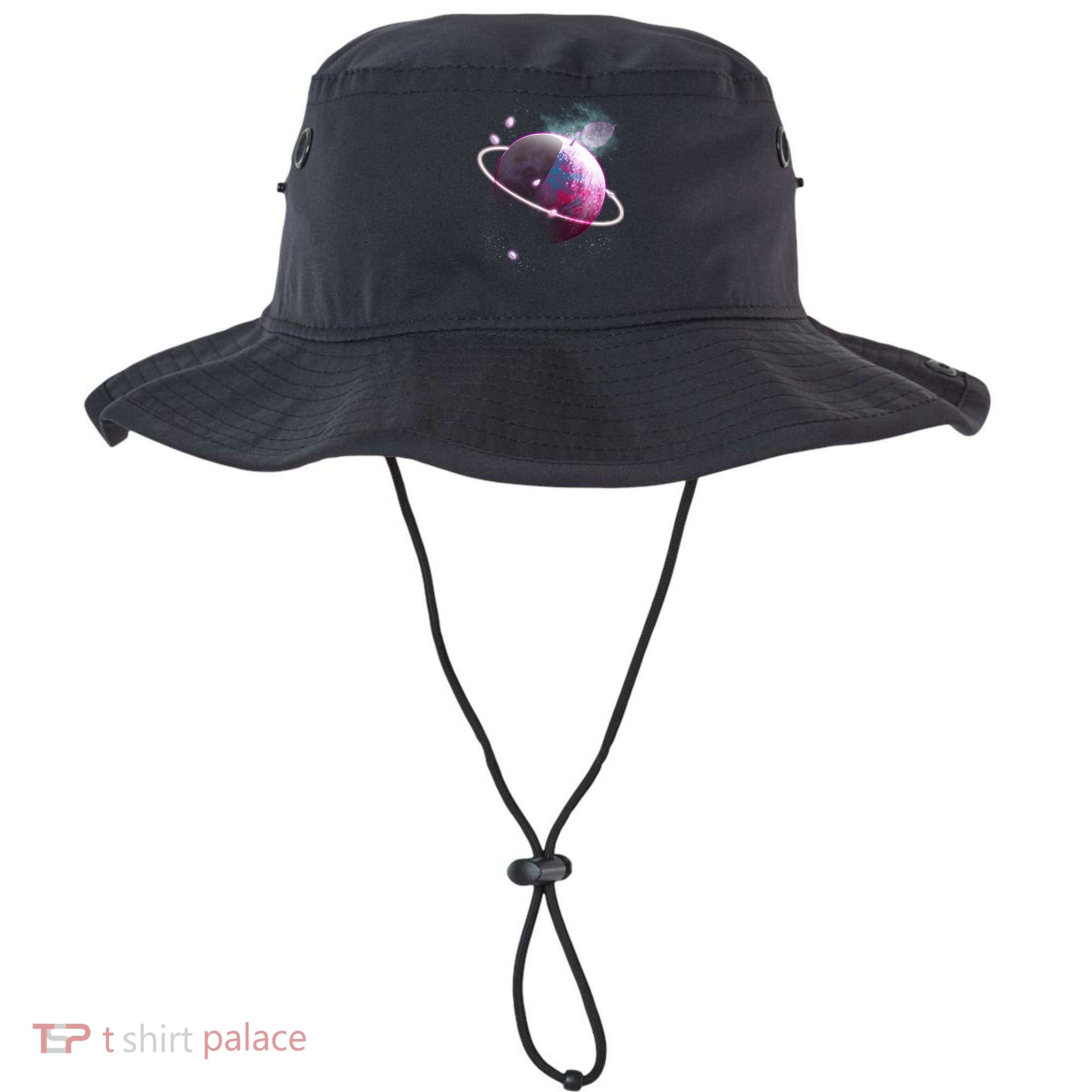 Apple Nebula Space Planet Bucket Hat