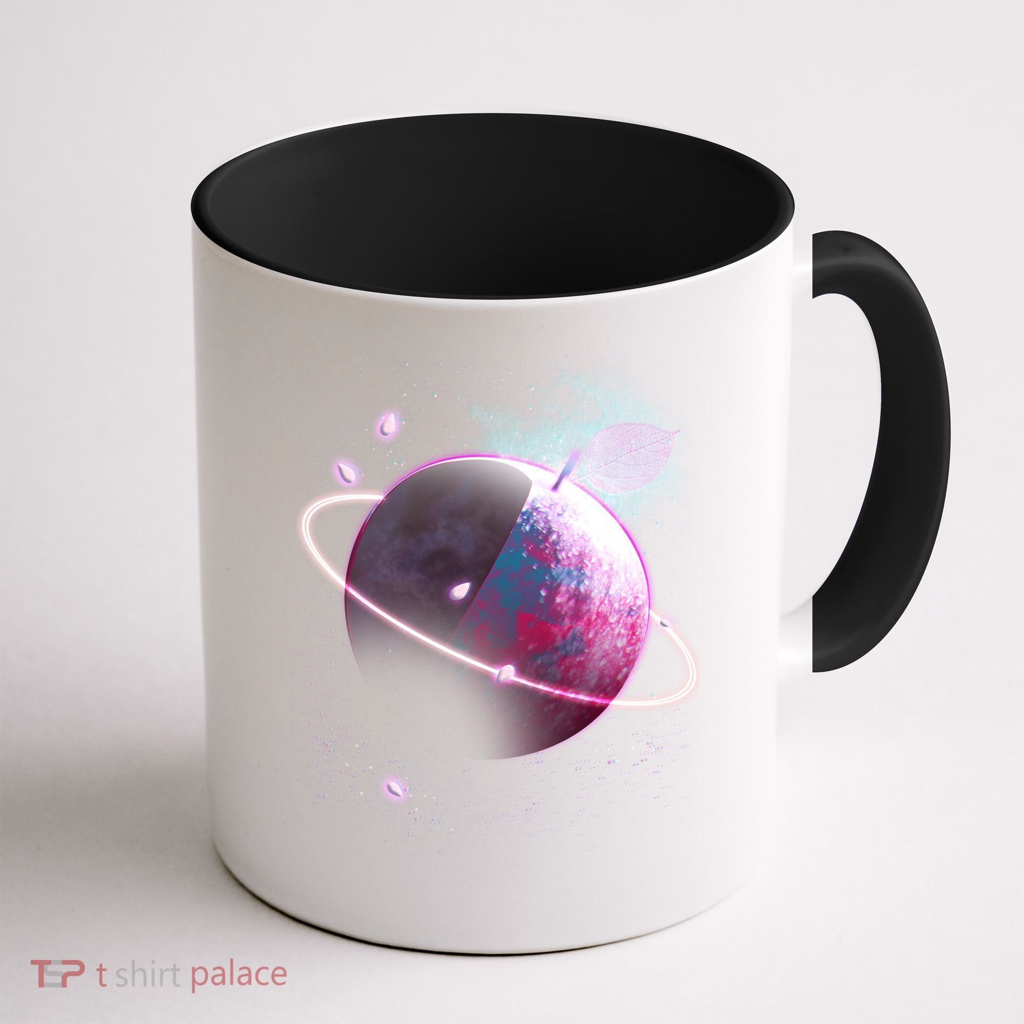 Apple Nebula Space Planet Coffee Mug