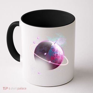 Apple Nebula Space Planet Coffee Mug