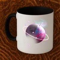 Apple Nebula Space Planet Coffee Mug thumb 2