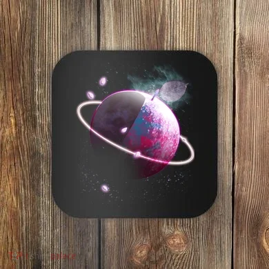 Apple Nebula Space Planet Coaster