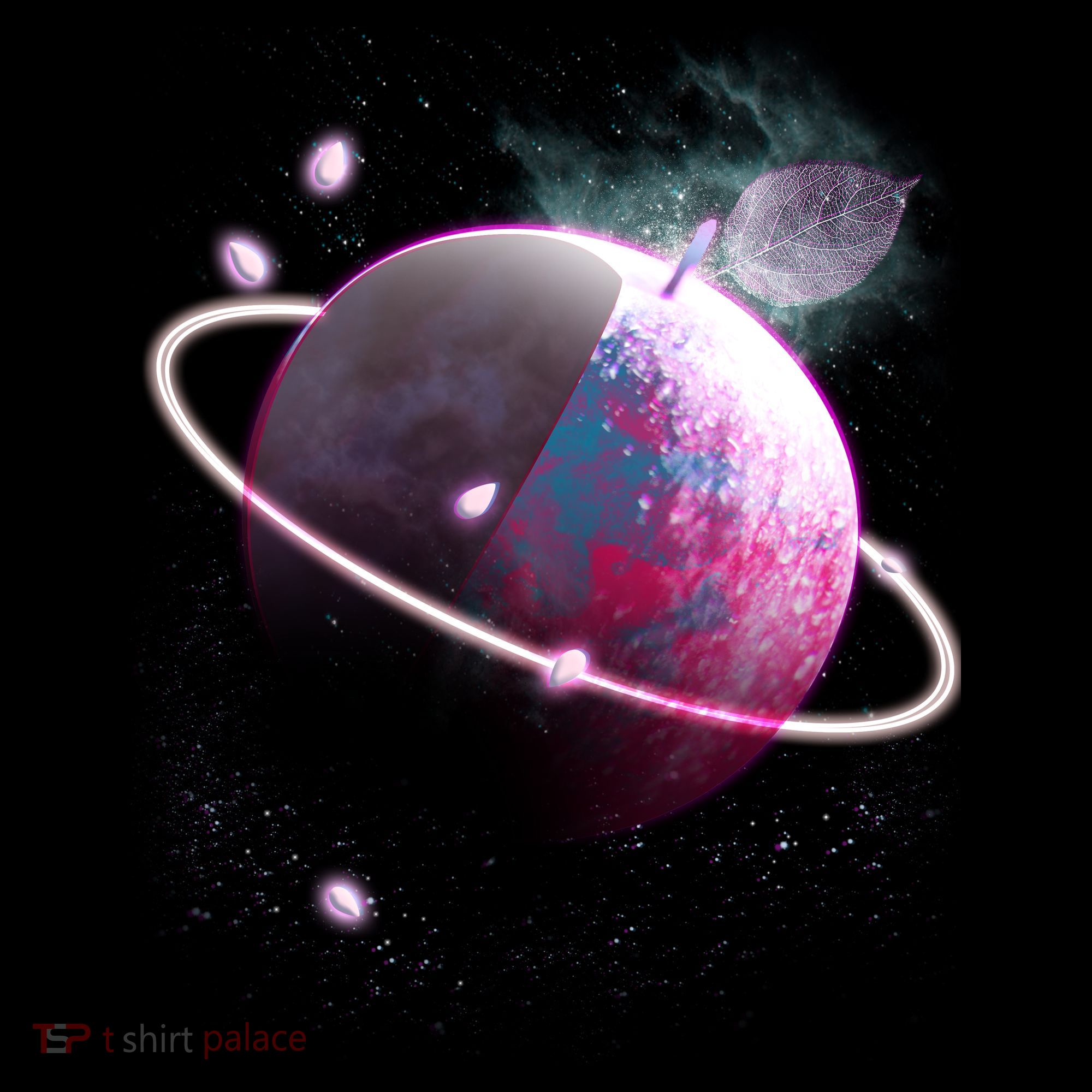 Apple Nebula Space Planet Coaster