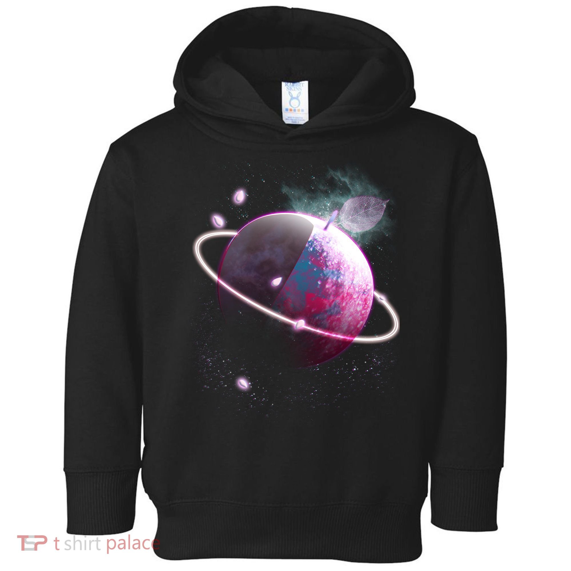 Apple Nebula Space Planet Toddler Hoodie
