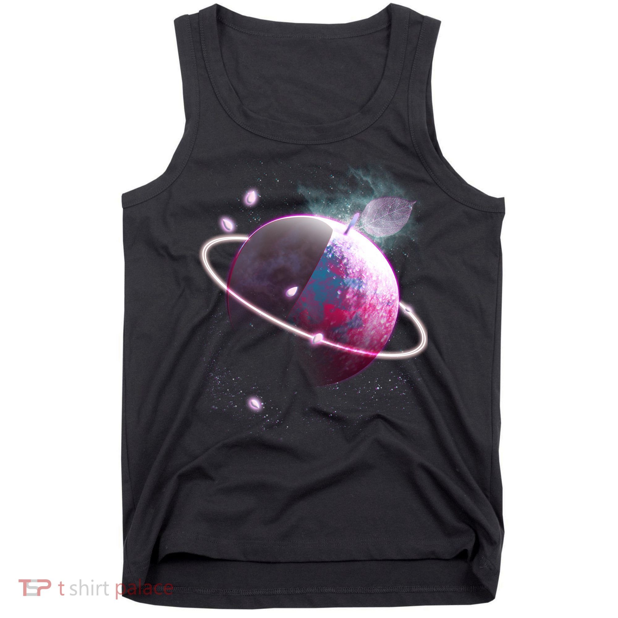 Apple Nebula Space Planet Tank Top