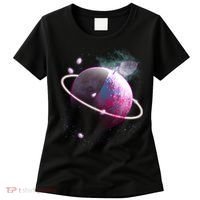 Apple Nebula Space Planet Women's T-Shirt thumb 0