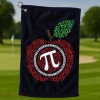 Apple Pi Golf Towel thumb 1