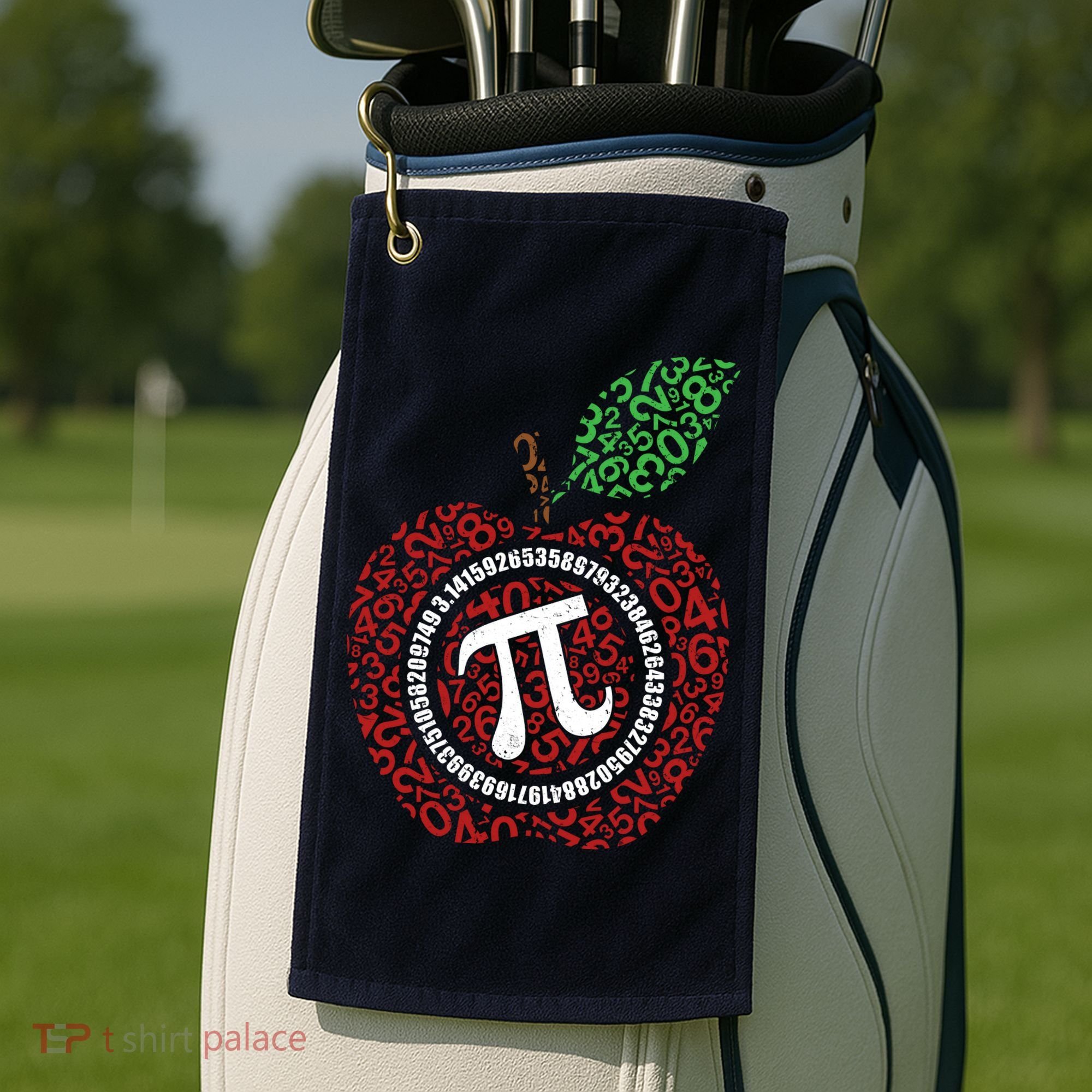 Apple Pi Golf Towel