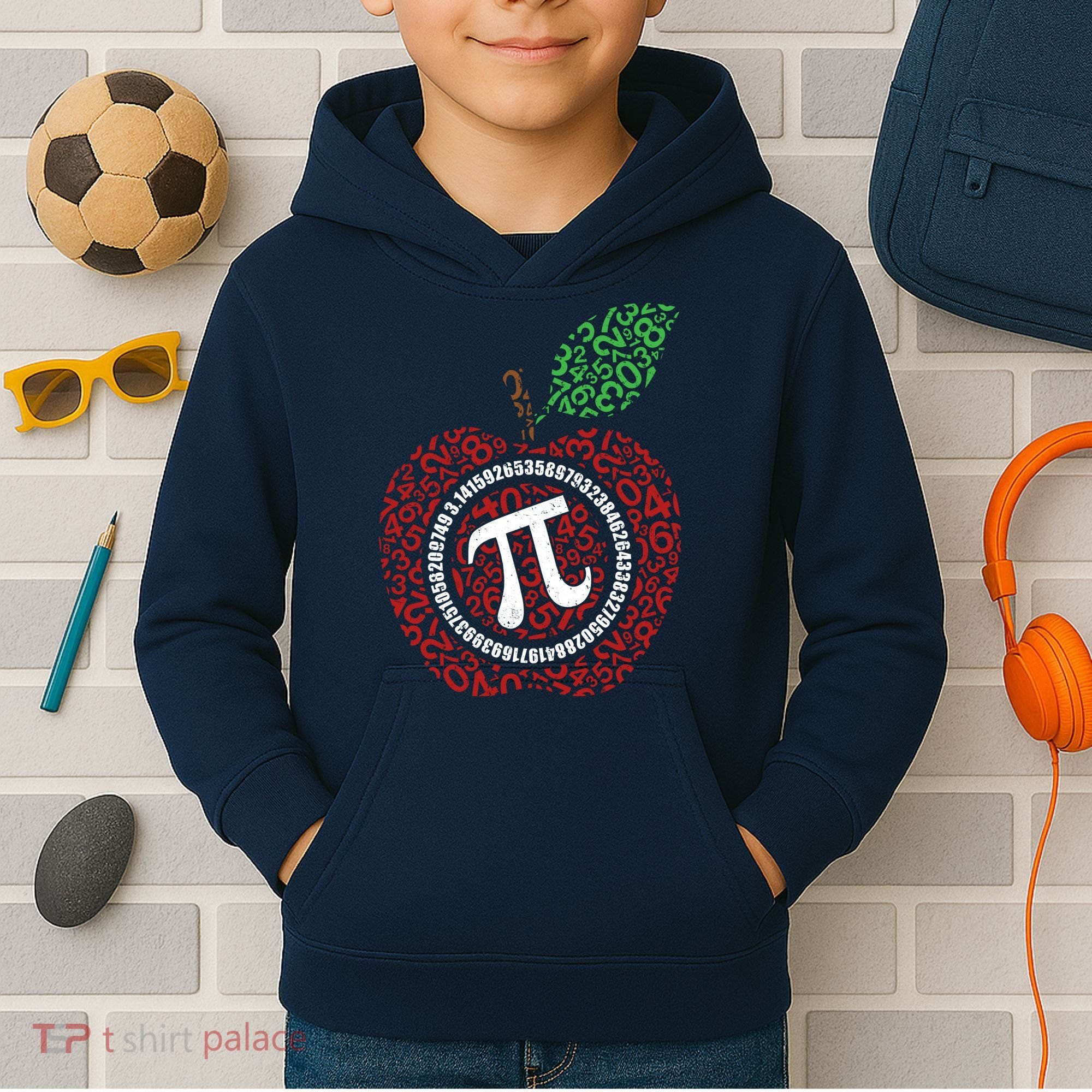 Apple Pi Kids Hoodie