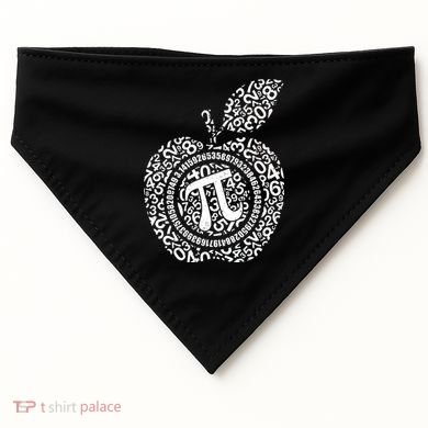 Apple Pi 3.14 Math USA-Made Doggie Bandana