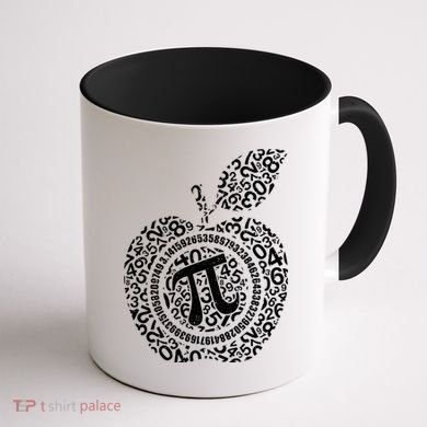 Apple Pi 3.14 Math Coffee Mug back