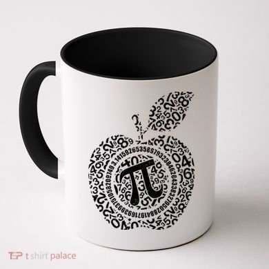 Apple Pi 3.14 Math Coffee Mug