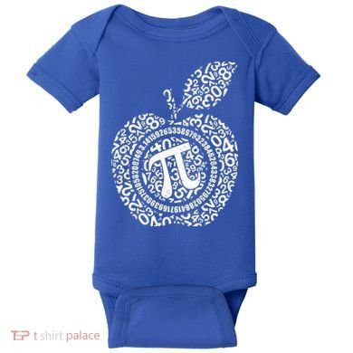 Apple Pi 3.14 Math Baby Bodysuit