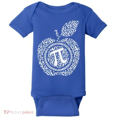 Apple Pi 3.14 Math Baby Bodysuit