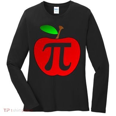 Apple Pi Pie 3.14 Women's Long Sleeve Shirt