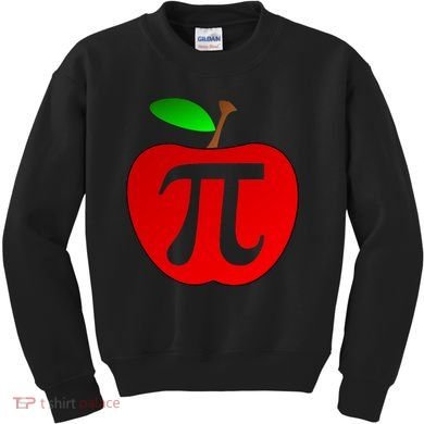 Apple Pi Pie 3.14 Kids Sweatshirt