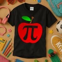 Apple Pi Pie 3.14 Kids T-Shirt thumb 3