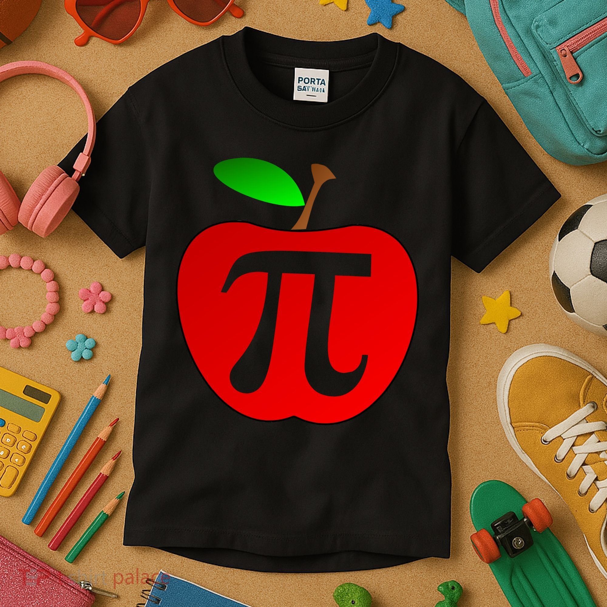 Apple Pi Pie 3.14 Kids T-Shirt