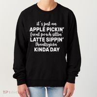 Apple Picking Season Women's Sweatshirt thumb 0
