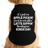 Apple Picking Season Doggie Tank thumb 0